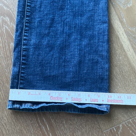 Levis 580 Womens Boot Cut Denim Jeans 16M Blue Stretch 5 pocket Western classic - Picture 13 of 13